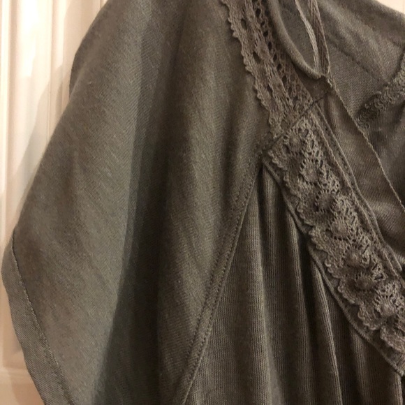 Free People Charlie Olive Green Tee - Picture 8 of 9